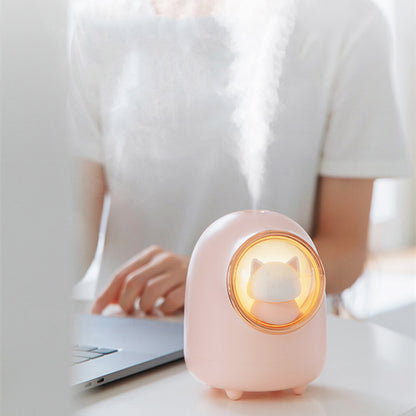 Cartoon Space Capsule Portable Wireless Humidifier